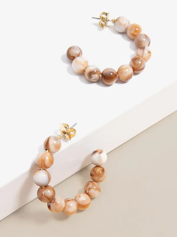 Marbled Moment Hoop Earring | ZENZII Best