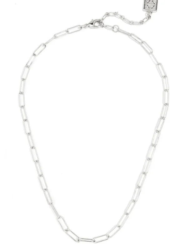 Margot Paperclip Link Long Necklace | ZENZII Clearance