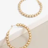 Matte Magic Beaded Hoop Earring | ZENZII Discount