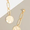 Mercy Links Coin Drop Earring | ZENZII Outlet