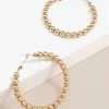 Metal Beaded Hoop Earring | ZENZII Discount