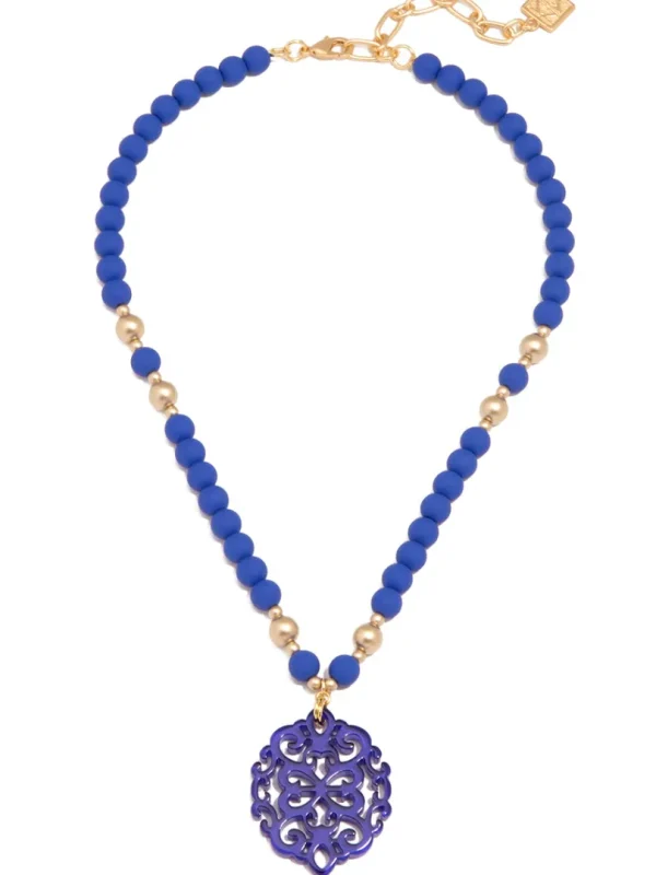 Mia Beaded Collar Necklace | ZENZII Best