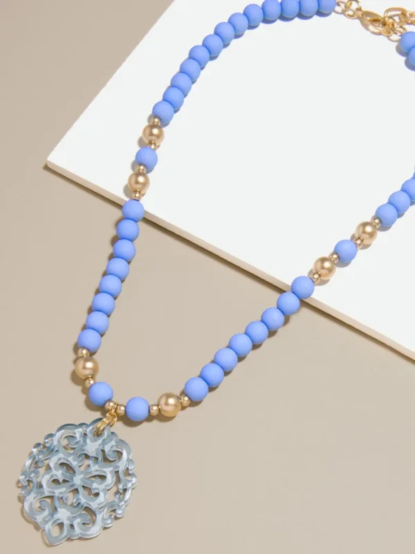 Mia Beaded Collar Necklace | ZENZII Best
