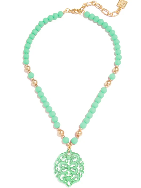 Mia Beaded Collar Necklace | ZENZII Best