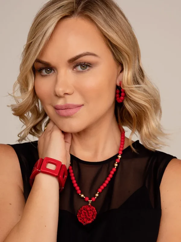 Mia Beaded Collar Necklace | ZENZII Best