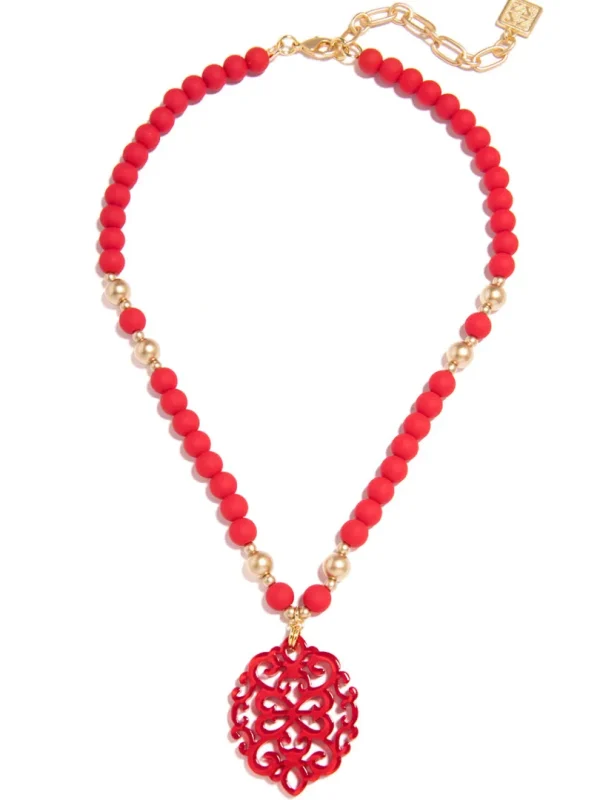 Mia Beaded Collar Necklace | ZENZII Best
