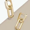 Nina Link Earring | ZENZII Outlet