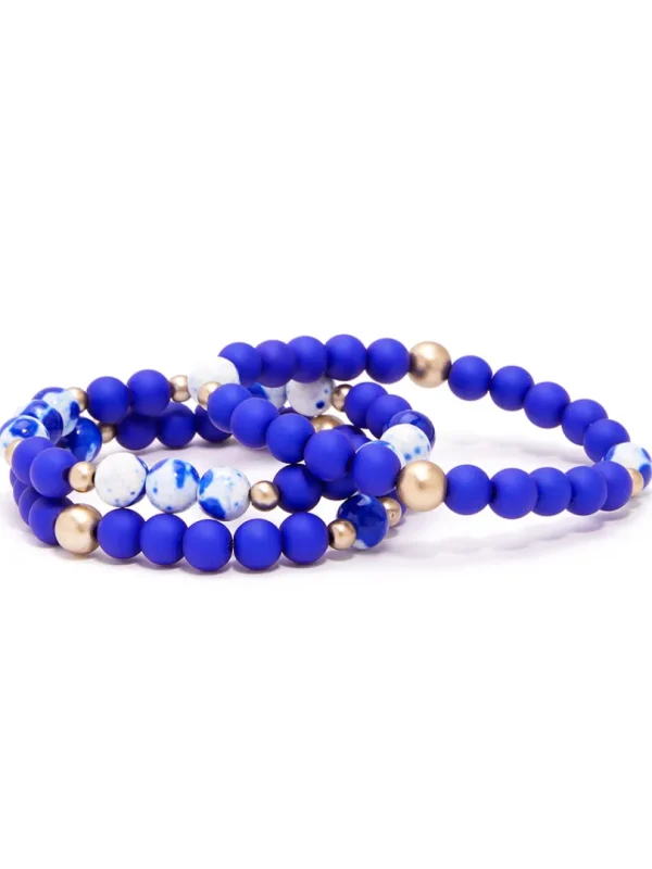 Nora Three Strand Beaded Bracelet | ZENZII Best