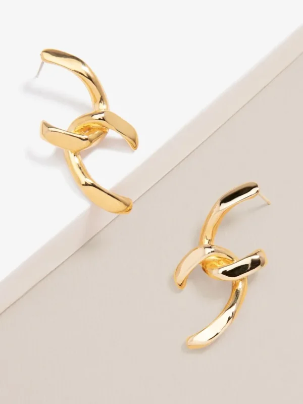 Open Chain Drop Earring | ZENZII Clearance