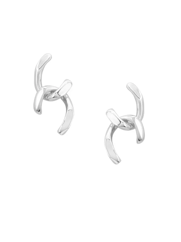 Open Chain Drop Earring | ZENZII Clearance
