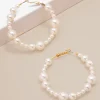 Pearlescent Beaded Hoop Earring | ZENZII Outlet