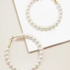 Pearly Hoop Earring | ZENZII Clearance