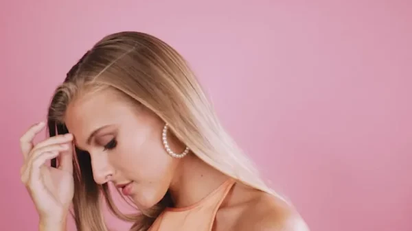 Pearly Hoop Earring | ZENZII Clearance