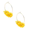 Petite Petals Hoop Earring | ZENZII Outlet