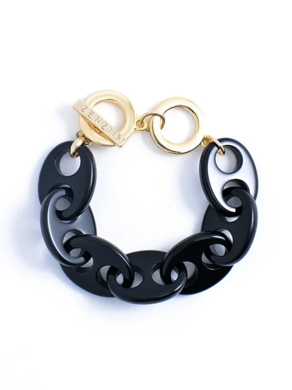 Resin Links Toggle Bracelet | ZENZII Sale