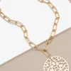 Rising Sun Pendant Chain Necklace | ZENZII Clearance