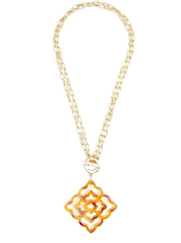 Rose Pendant Necklace | ZENZII Hot