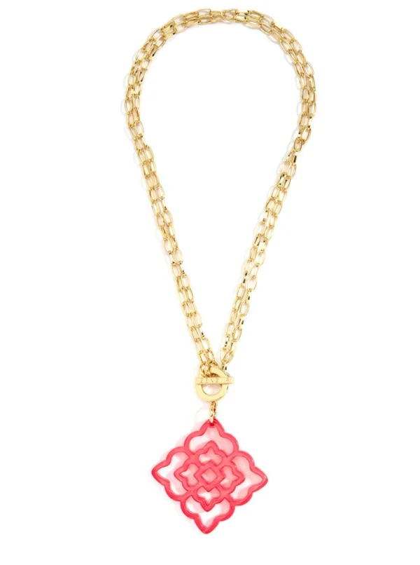 Rose Pendant Necklace | ZENZII Hot