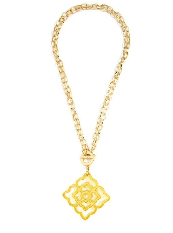 Rose Pendant Necklace | ZENZII Hot