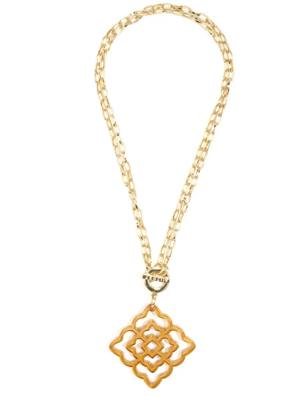 Rose Pendant Necklace | ZENZII Hot