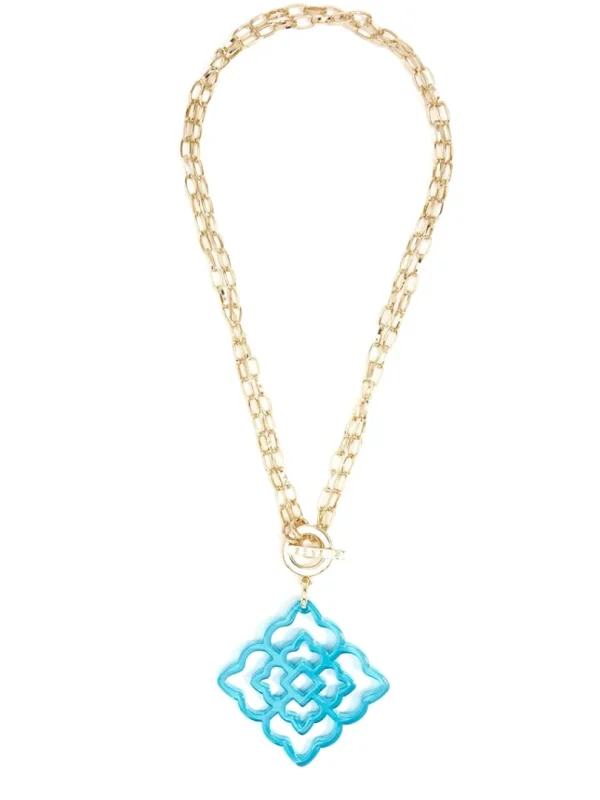 Rose Pendant Necklace | ZENZII Hot