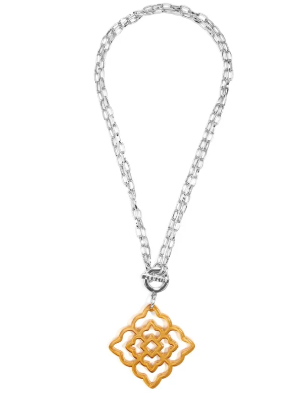 Rose Pendant Necklace | ZENZII Hot