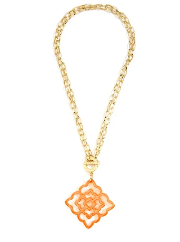 Rose Pendant Necklace | ZENZII Hot