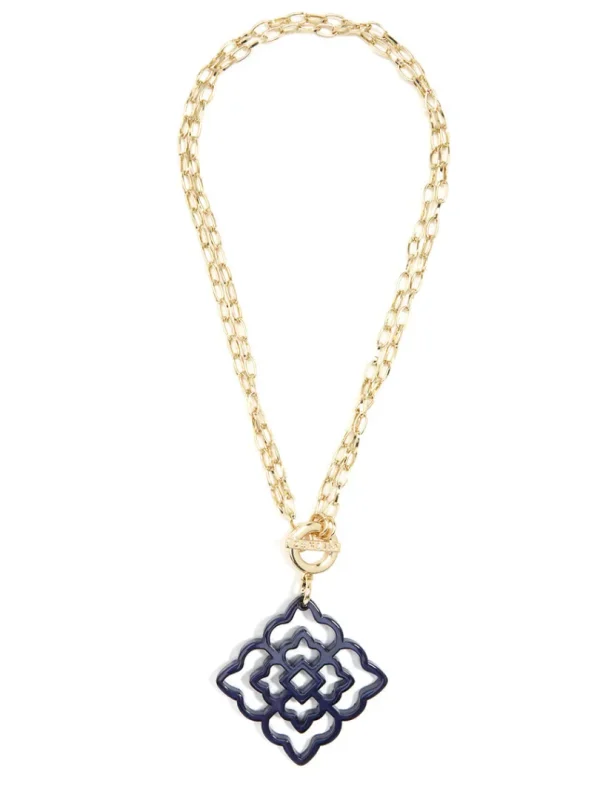 Rose Pendant Necklace | ZENZII Hot