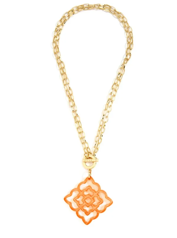 Rose Pendant Necklace | ZENZII Hot