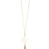Rose Tassel Necklace | ZENZII Sale