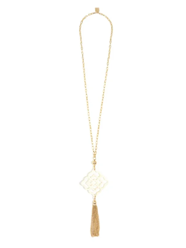 Rose Tassel Necklace | ZENZII Sale