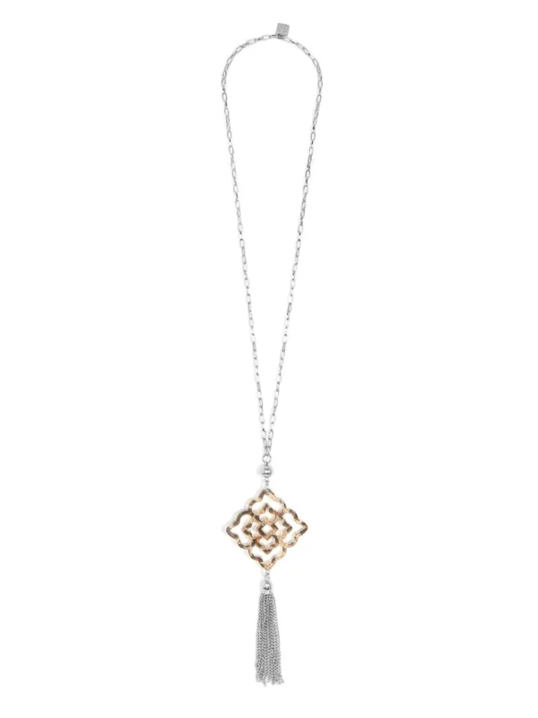 Rose Tassel Necklace | ZENZII Sale