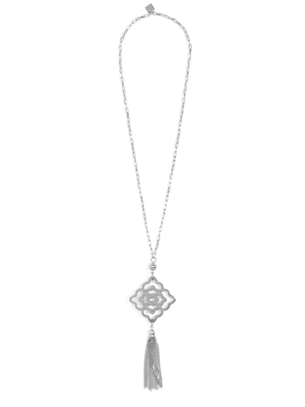 Rose Tassel Necklace | ZENZII Sale