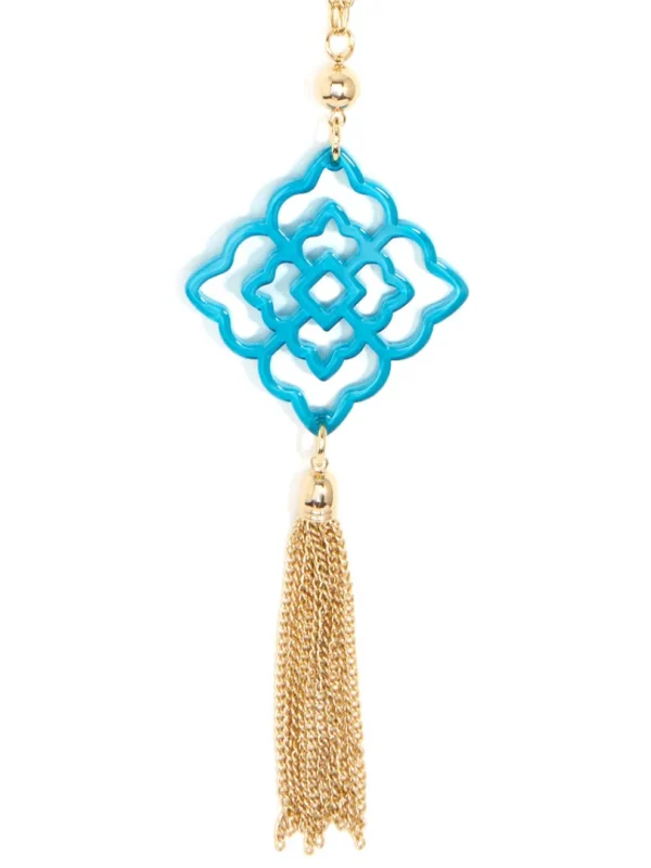 Rose Tassel Necklace | ZENZII Sale