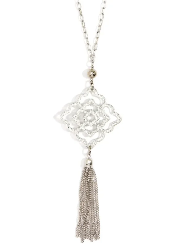 Rose Tassel Necklace | ZENZII Sale