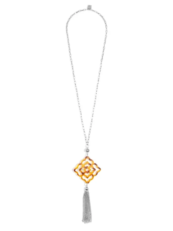 Rose Tassel Necklace | ZENZII Sale
