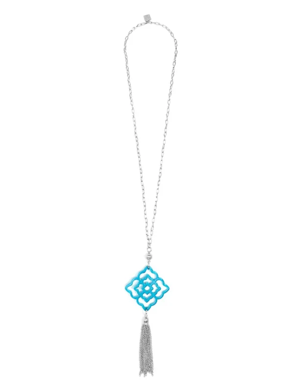 Rose Tassel Necklace | ZENZII Sale