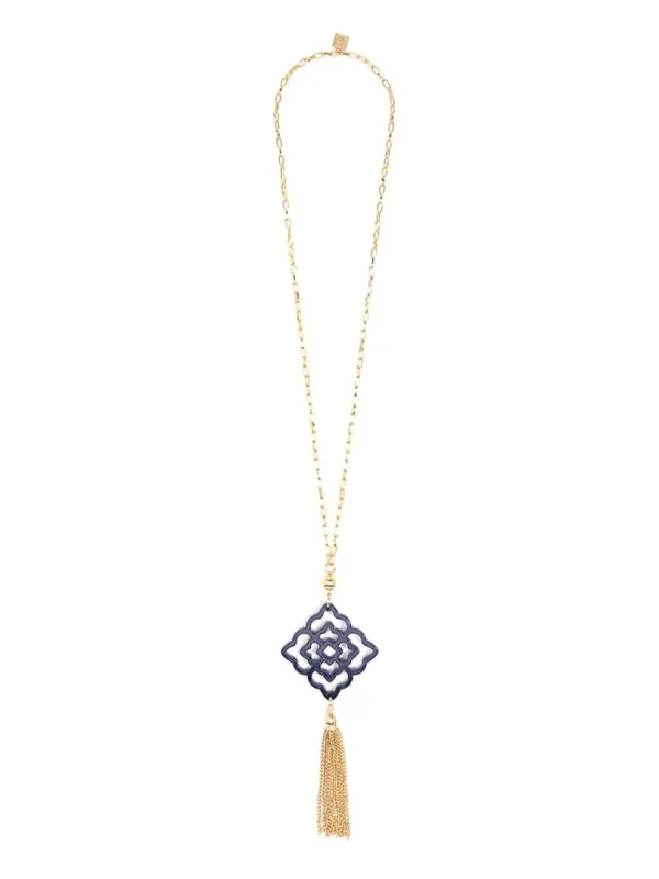 Rose Tassel Necklace | ZENZII Sale