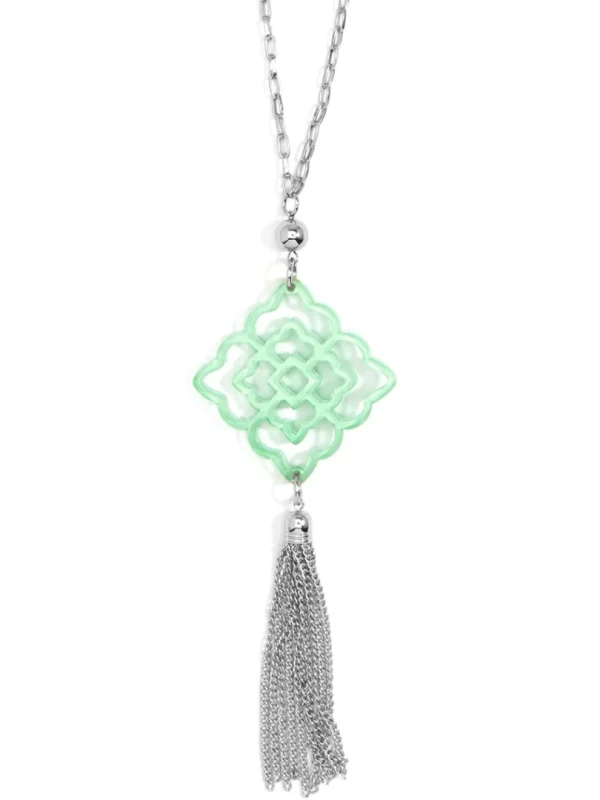 Rose Tassel Necklace | ZENZII Sale