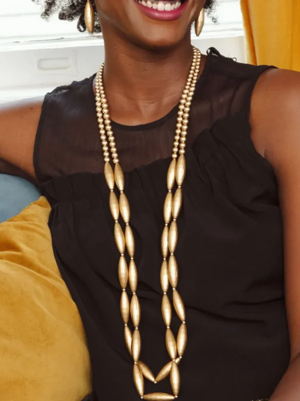 Savannah Long Necklace | ZENZII Hot