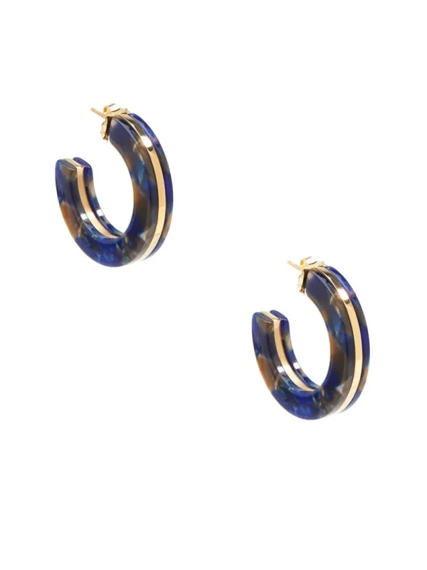 Sleek Torti Hoop Earring | ZENZII Sale