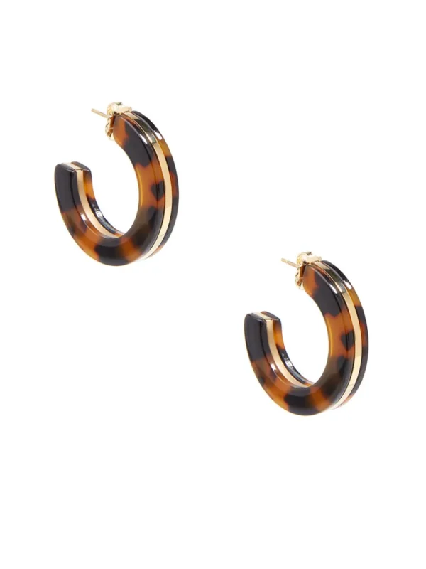 Sleek Torti Hoop Earring | ZENZII Sale