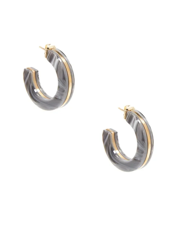 Sleek Torti Hoop Earring | ZENZII Sale