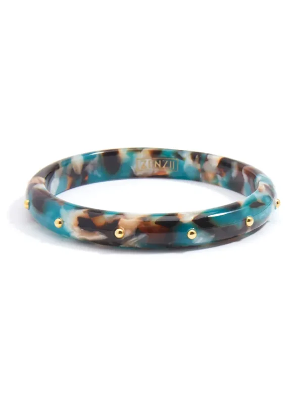 Studded Rebel Bangle Bracelet | ZENZII Fashion