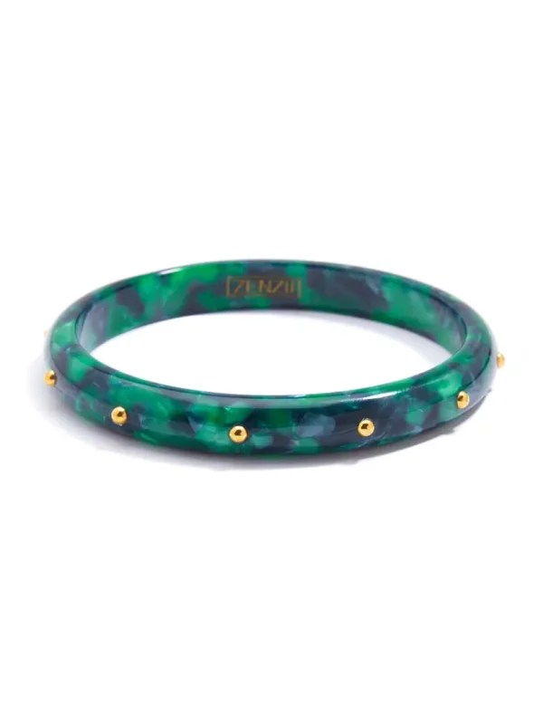 Studded Rebel Bangle Bracelet | ZENZII Fashion