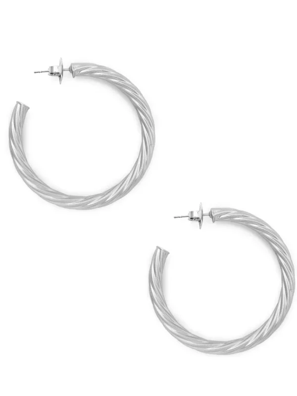 Swirled Statement Hoop Earring | ZENZII Best