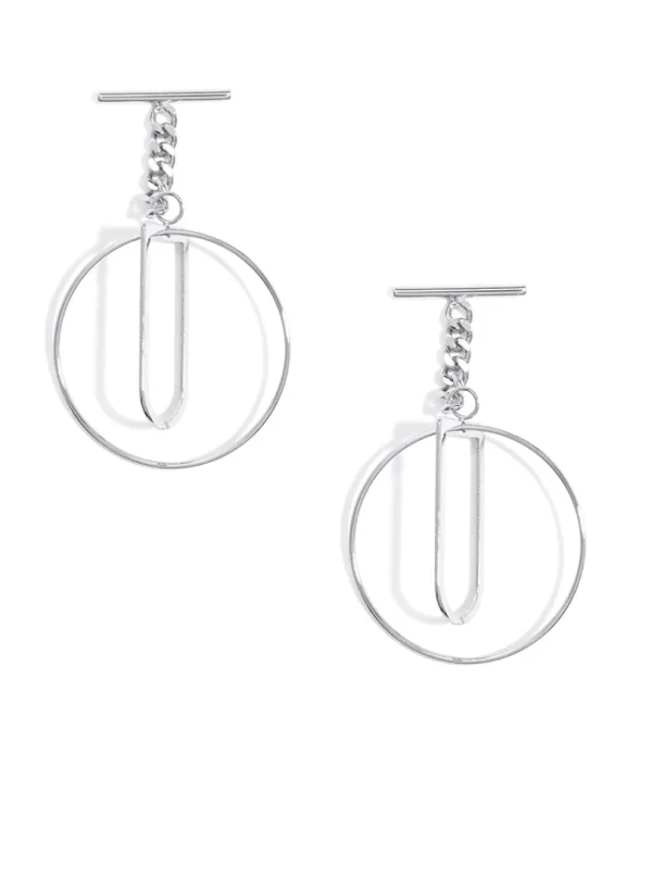 Sybil Toggle Hoop Earring | ZENZII Online