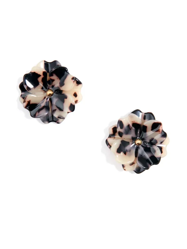Tortoise Peony Earring | ZENZII New