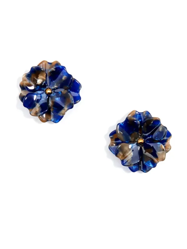 Tortoise Peony Earring | ZENZII New