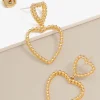 Valentina Heart Drop Earring | ZENZII Fashion